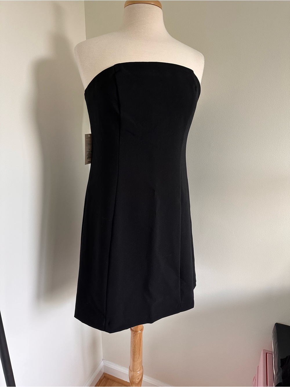 Classic Strapless Black Dress